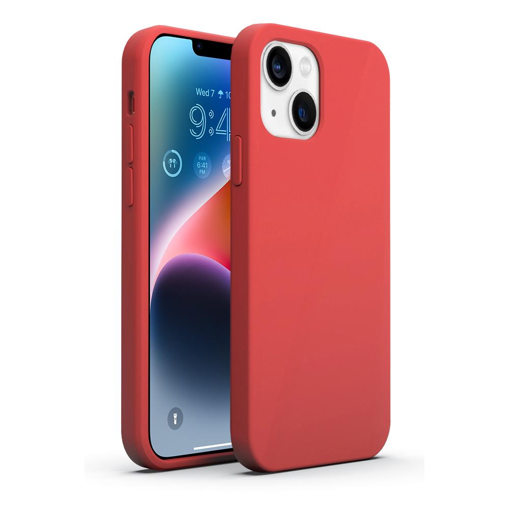 iPhone 14 Plus case - Silicone - Red Refurbished - N/A (ou "xBase" si vous considérez que c refurbished available on Backmarket
