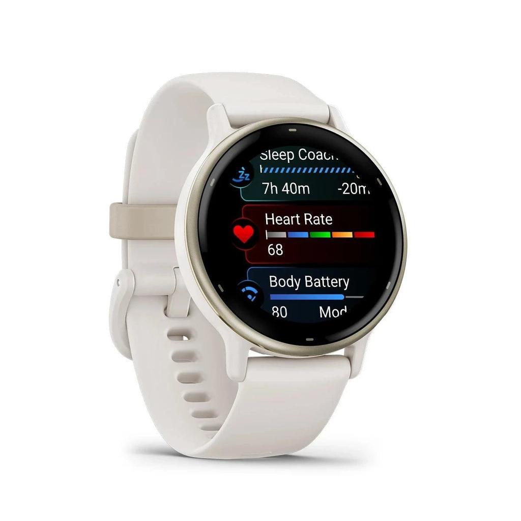 Garmin Smart Watch Vivoactive 5 HR GPS - White Reconditionné - Garmin refurbished available on Backmarket