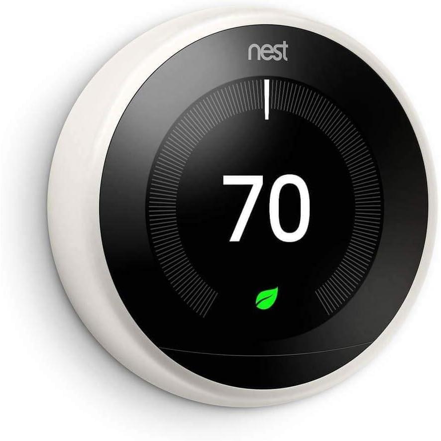 Google Nest Learning Thermostat 3rd Gen Thermostat Refurbished - Google Nest refurbished available on Backmarket
