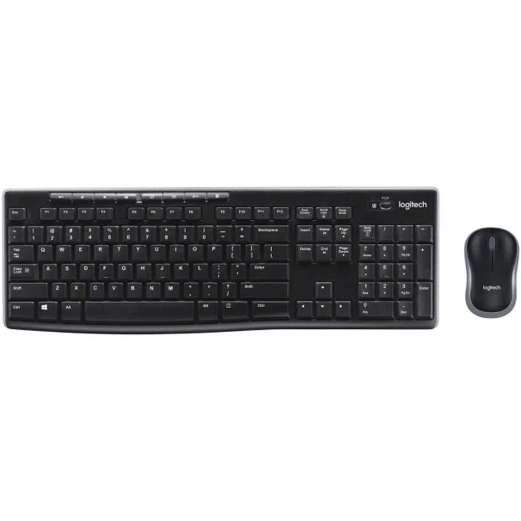 Logitech Keyboard QWERTY Wireless MK270 Combo Refurbished - Logitech refurbished available on Backmarket