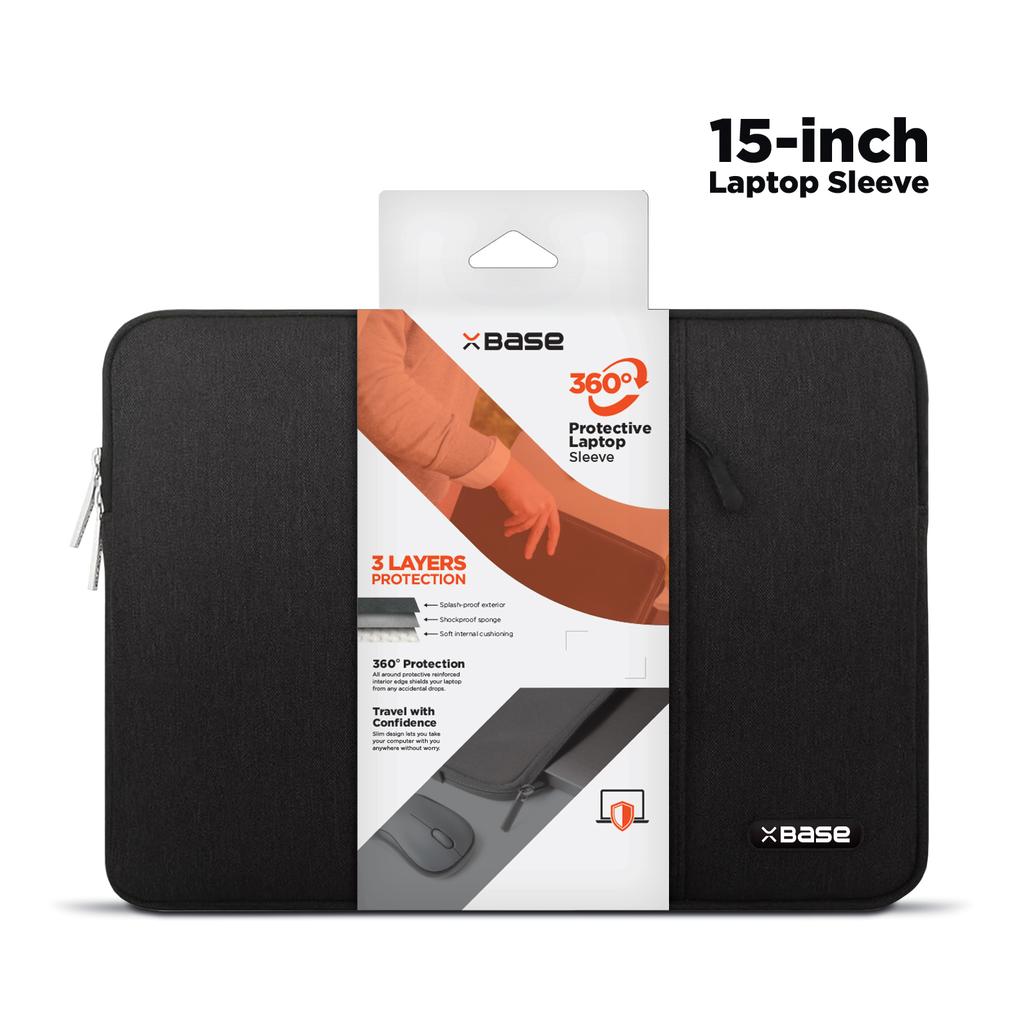 Black Tablet, iPad or Laptop Computer Sleeve -15"" Refurbished - N/A (ou "xBase" si vous considérez que c refurbished available on Backmarket