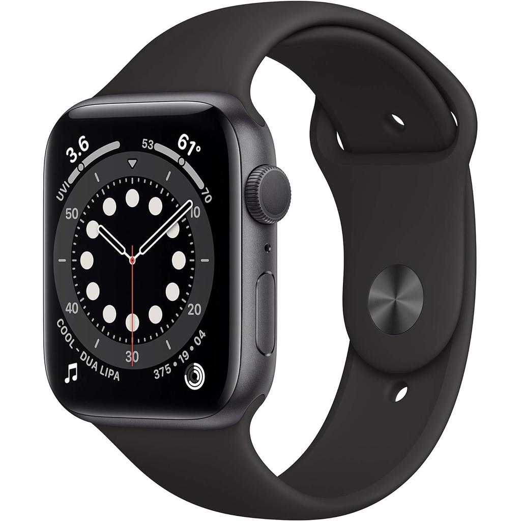 Smart Watch Apple Watch Series 6 HR GPS - Gray Reconditionné - Apple refurbished available on Backmarket