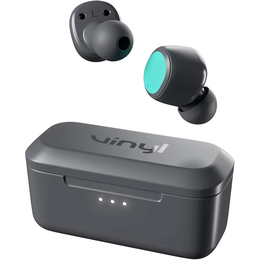 Skullcandy True VINYL Earbud Bluetooth Earphones - Gray Refurbished - Skullcandy refurbished available on Backmarket