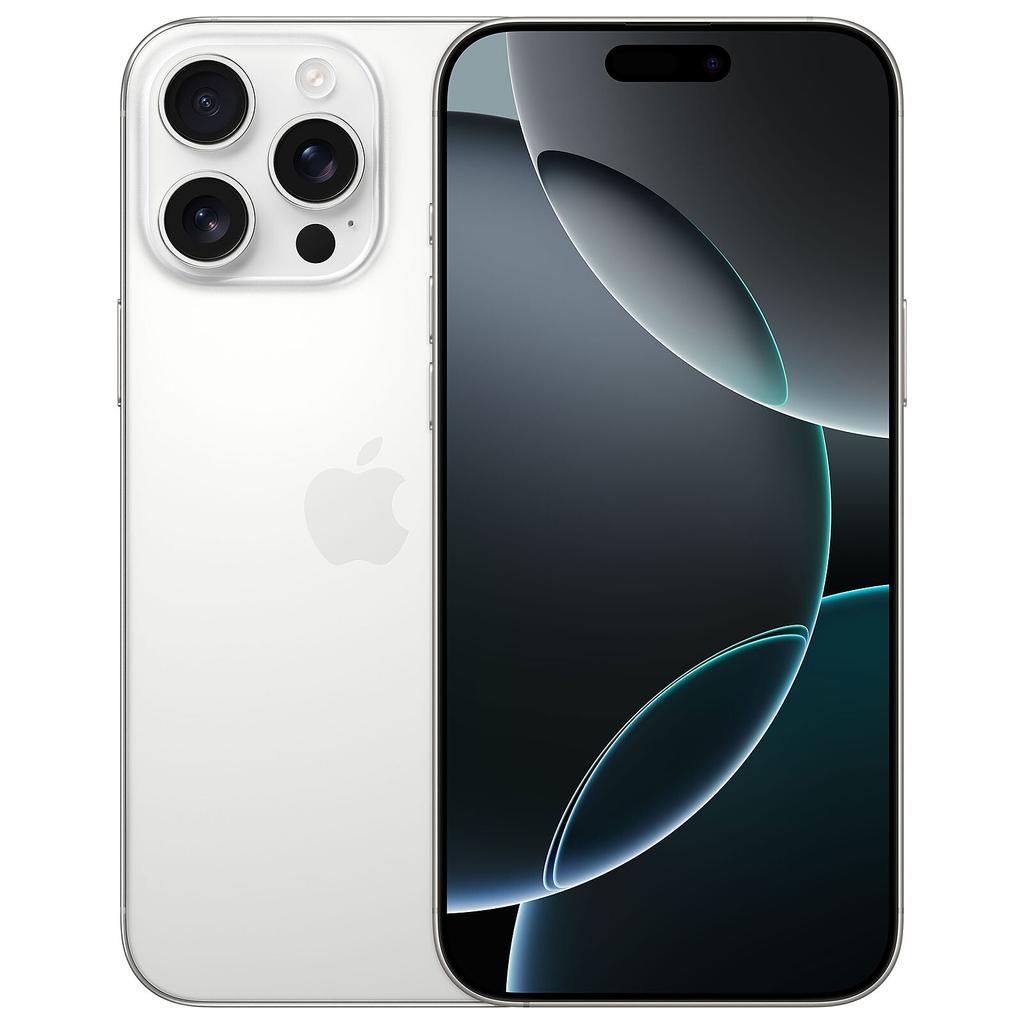 iPhone 16 Pro Max 256GB - White Titanium - Unlocked Refurbished - Apple refurbished available on Backmarket