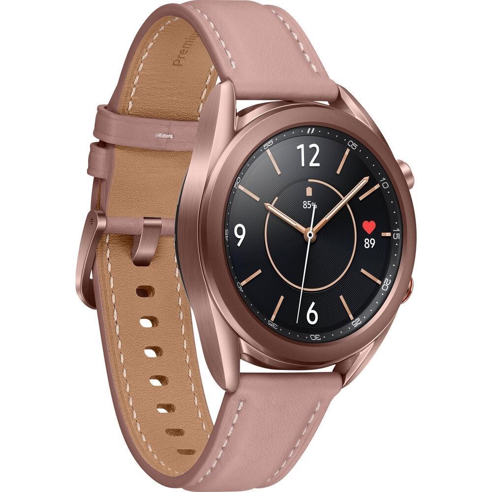 Samsung Smart Watch Galaxy Watch 3 HR GPS - Mystic Bronze Reconditionné - Samsung refurbished available on Backmarket