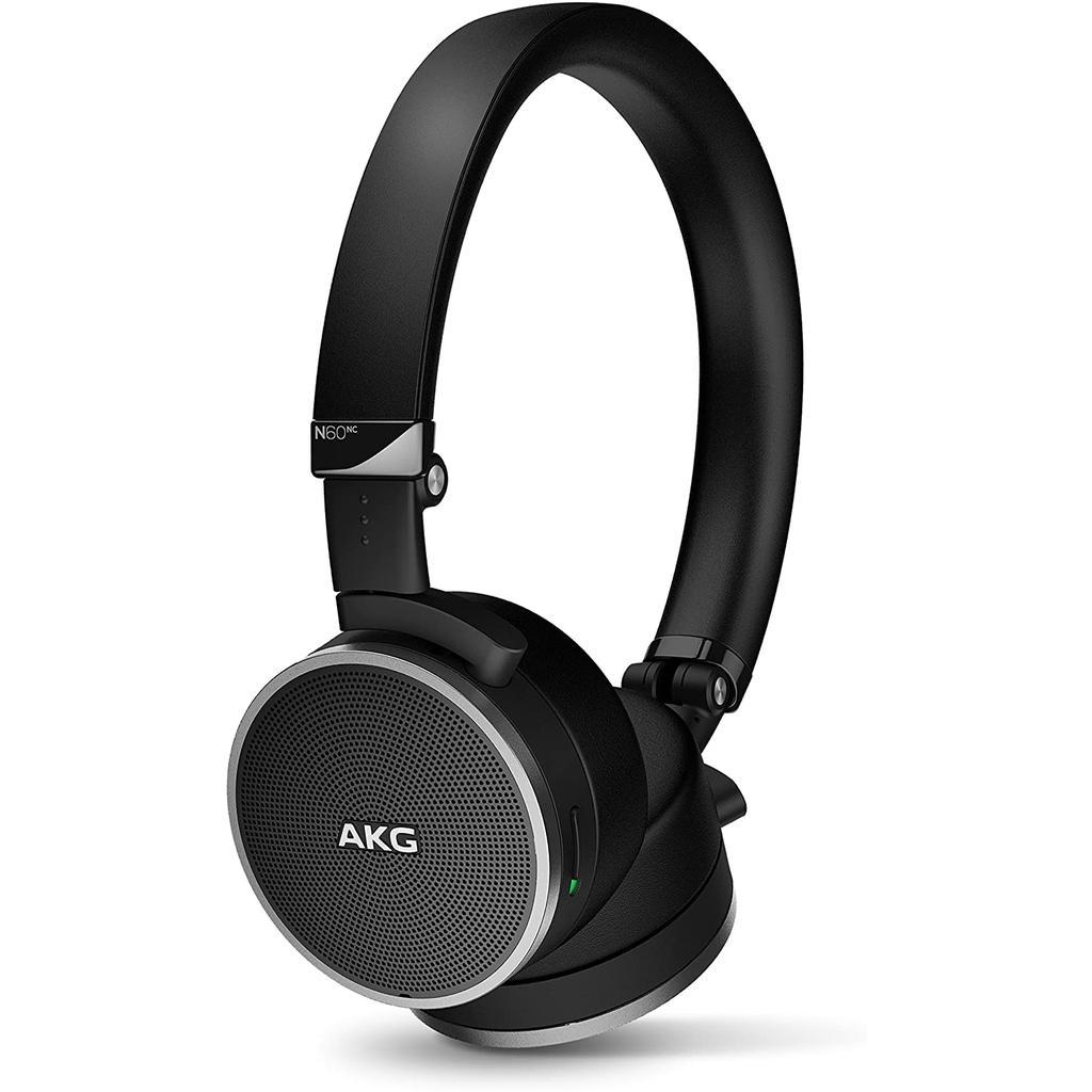 Akg N60NC GP-N060HAHCAAA Noise cancelling Headphone Bluetooth with microphone - Black Reconditionné - AKG Acoustics refurbished available on Backmarket