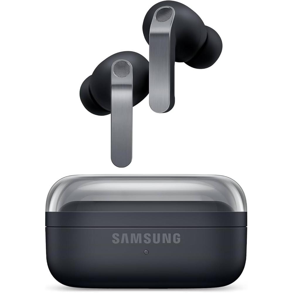 Galaxy Buds4 Pro Earbud Noise-Cancelling Bluetooth Earphones - Black Reconditionné - Samsung refurbished available on Backmarket