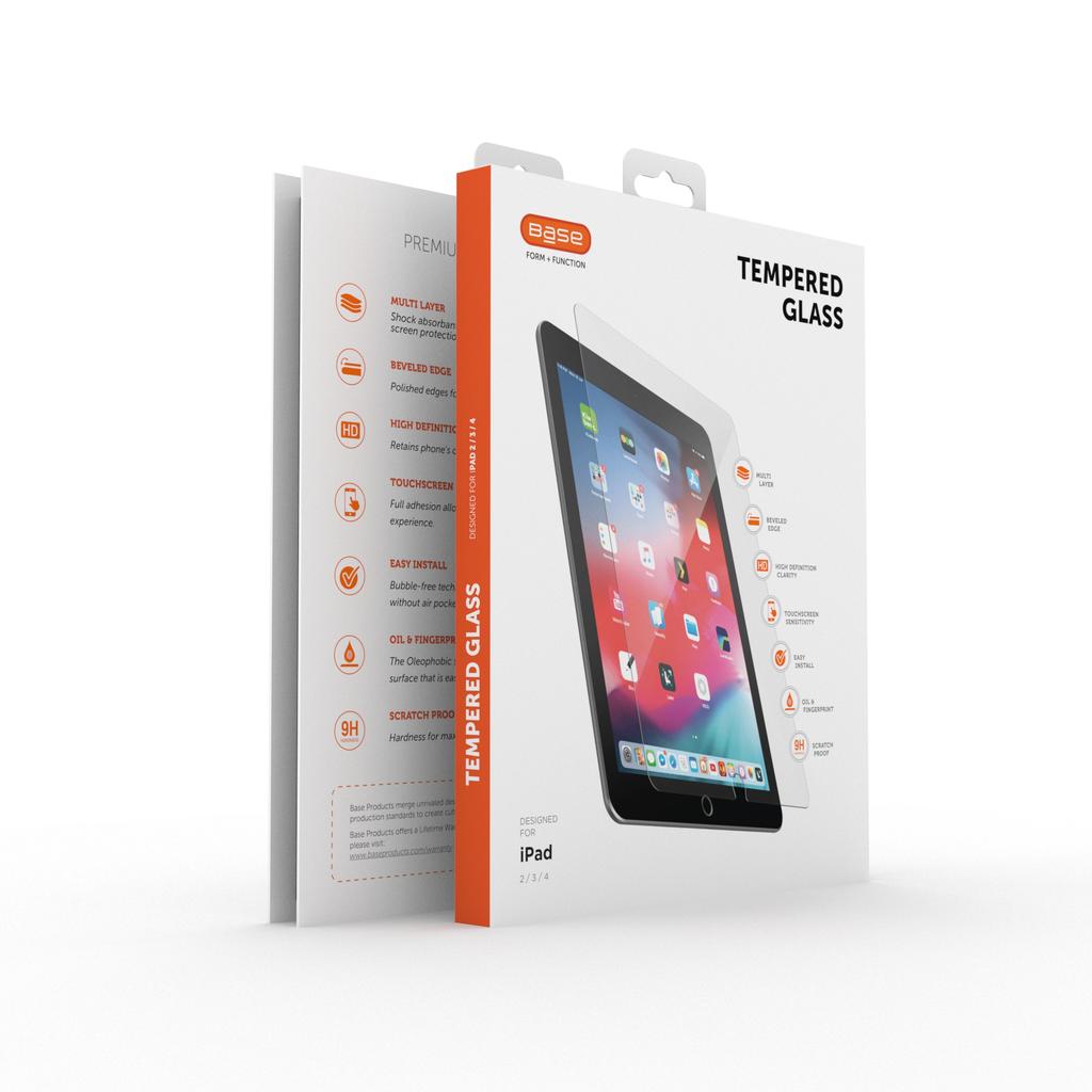 Tempered Glass Screen Protector for iPad 2/3/4 - 9.7 inch Refurbished - N/A (ou "xBase" si vous considérez que c refurbished available on Backmarket