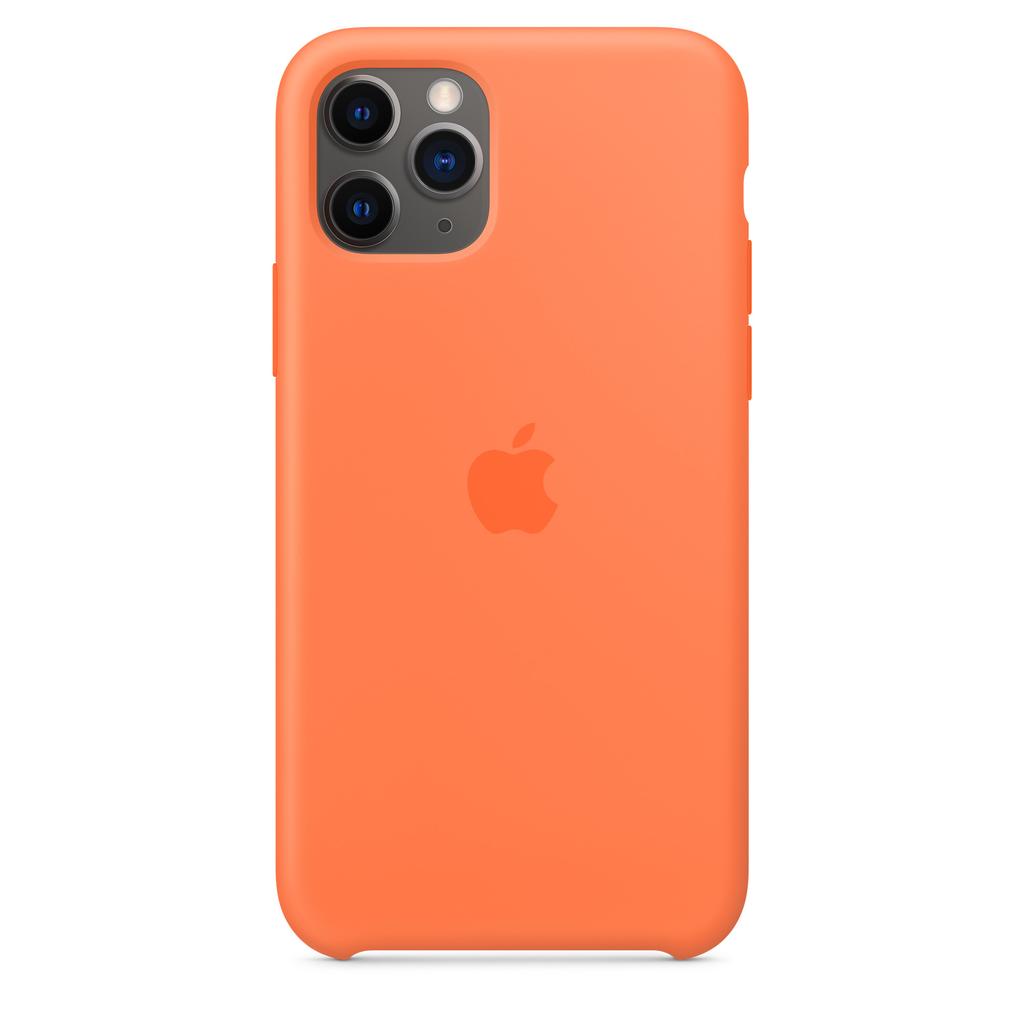Apple Case iPhone 11 Pro - Silicone Orange Refurbished - Apple refurbished available on Backmarket
