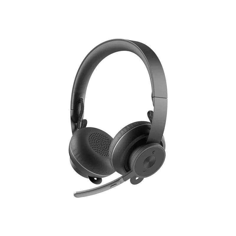 Logitech Zone 981-000918 Noise cancelling Headphone Bluetooth with microphone - Black/Gray Reconditionné - Logitech refurbished available on Backmarket