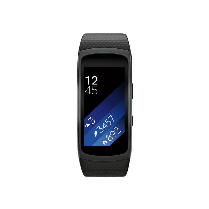 Samsung Smart Watch Gear Fit2 Pro Fitness GPS - Black Reconditionné - Samsung refurbished available on Backmarket