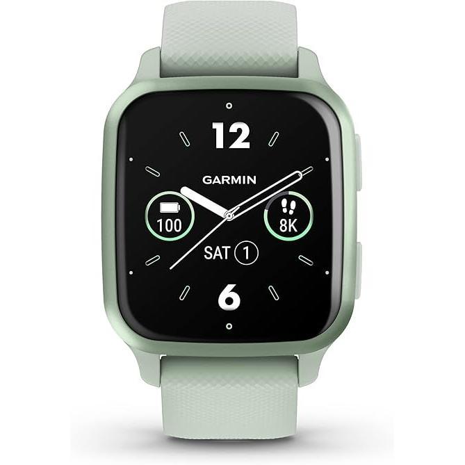 Garmin Smart Watch Venu Sq 2 HR GPS - Mint Reconditionné - Garmin refurbished available on Backmarket