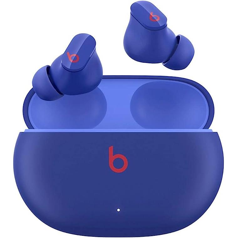 Beats BUDS MMT73LL/A Earbud Noise-Cancelling Bluetooth Earphones - Blue Refurbished - Beats by Dre refurbished available on Backmarket