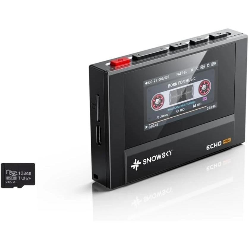 Echo Mini 2025 0GB - Black Refurbished - FiiO refurbished available on Backmarket