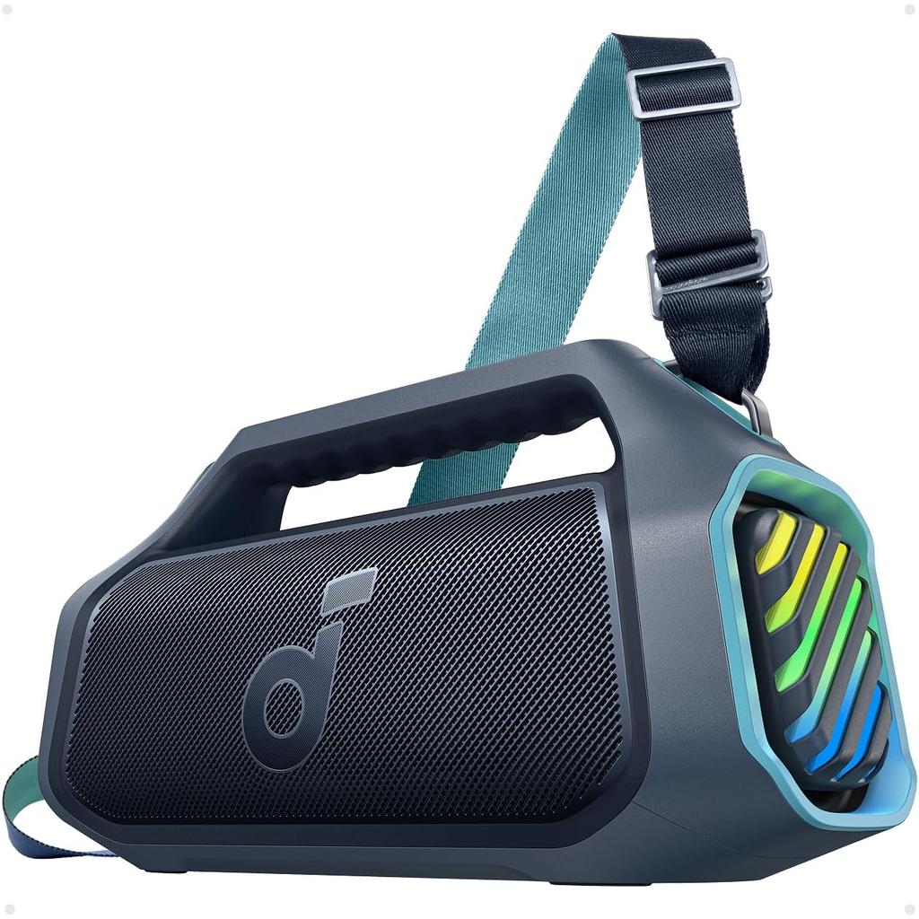 Soundcore Boom 2 Plus Bluetooth speakers - Blue Refurbished - Anker Soundcore refurbished available on Backmarket