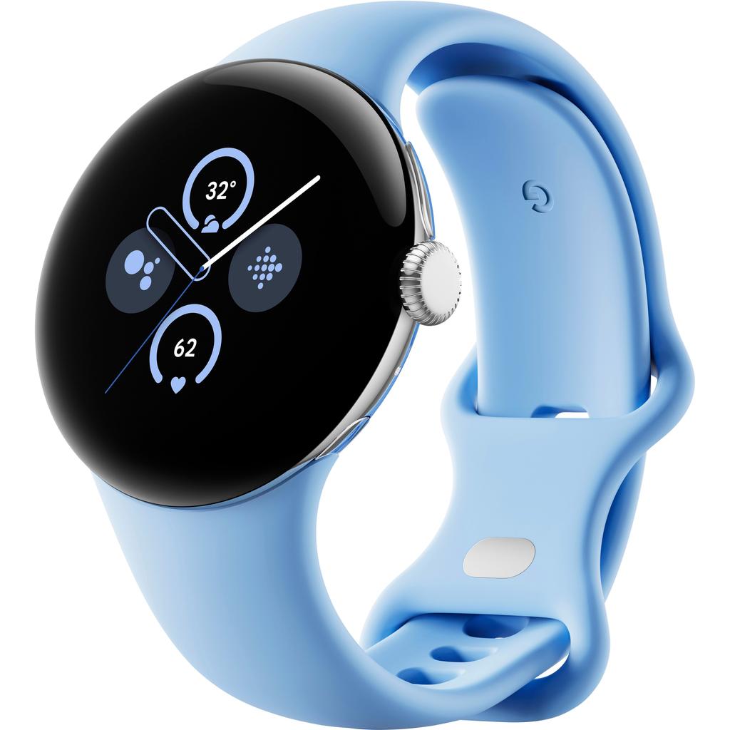 Google Pixel Watch 2 Bluetooth + Cellular 41 mm - Silver Refurbished - Google refurbished available on Backmarket