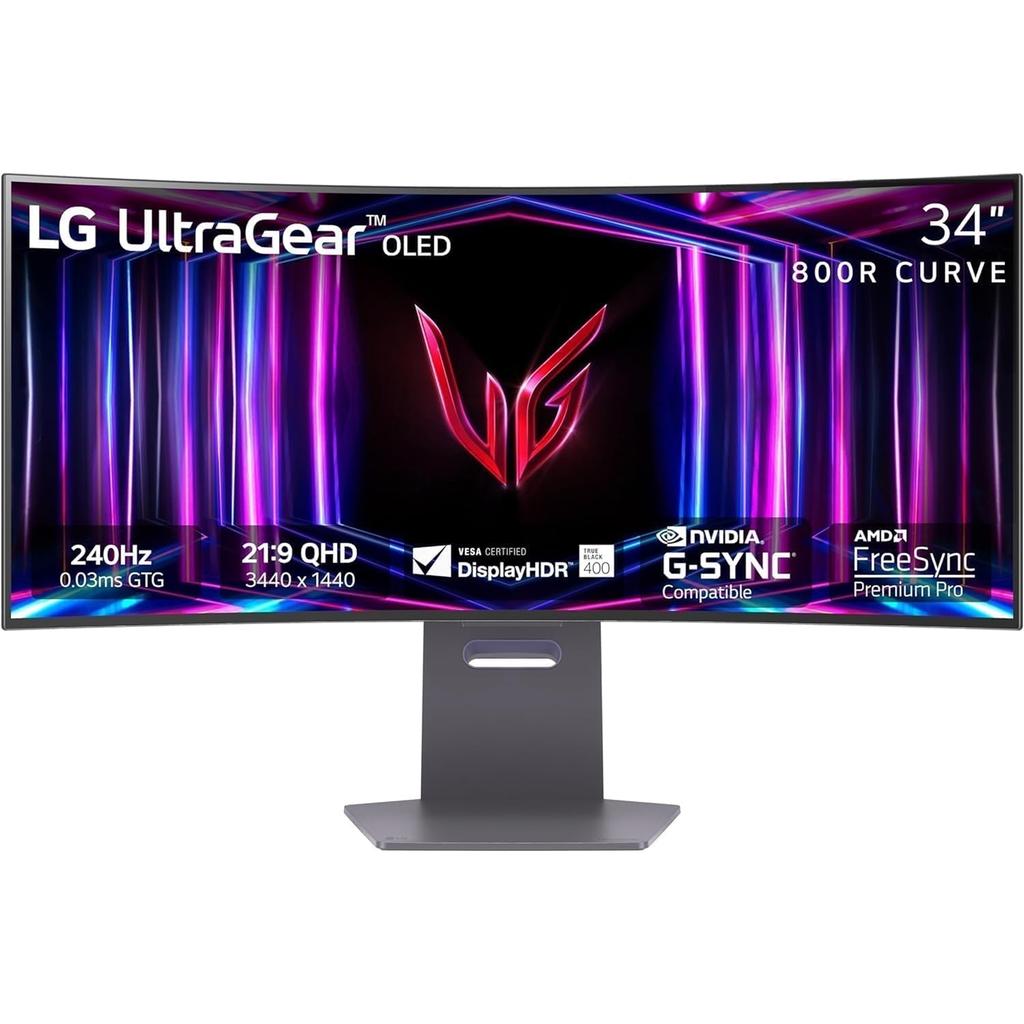 LG 34-inch Monitor 3440 x 1440 OLED (UltraGear 34GS95QE-B) Refurbished - LG Electronics refurbished available on Backmarket