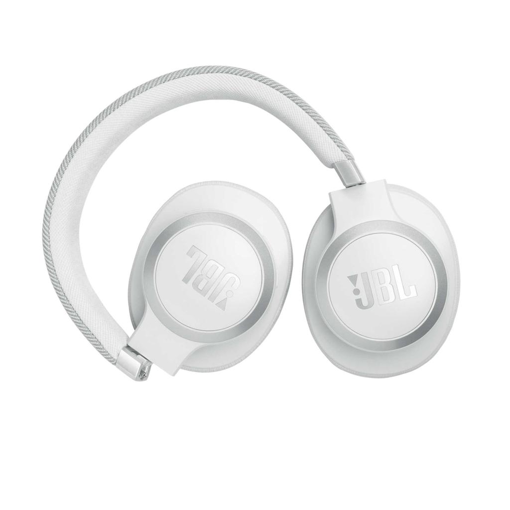 Jbl Live 770NC Noise cancelling Headphone Bluetooth - White Refurbished - JBL refurbished available on Backmarket