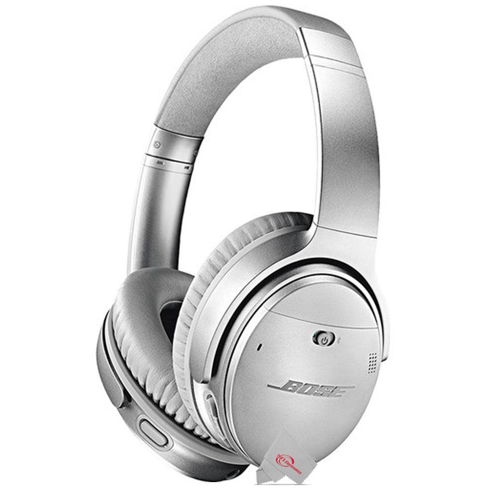 Bose QuietComfort 35 Series II Noise cancelling Headphone Bluetooth with microphone - Silver Refurbished - Bose refurbished available on Backmarket