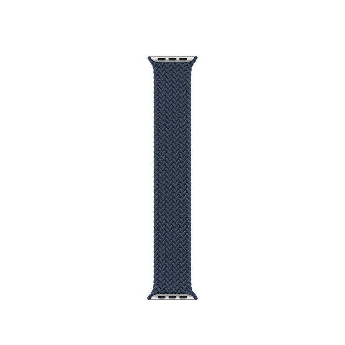 Apple Watch Braided Solo Loop 45mm - Abyss Blue - Size 11 Refurbished - Apple refurbished available on Backmarket