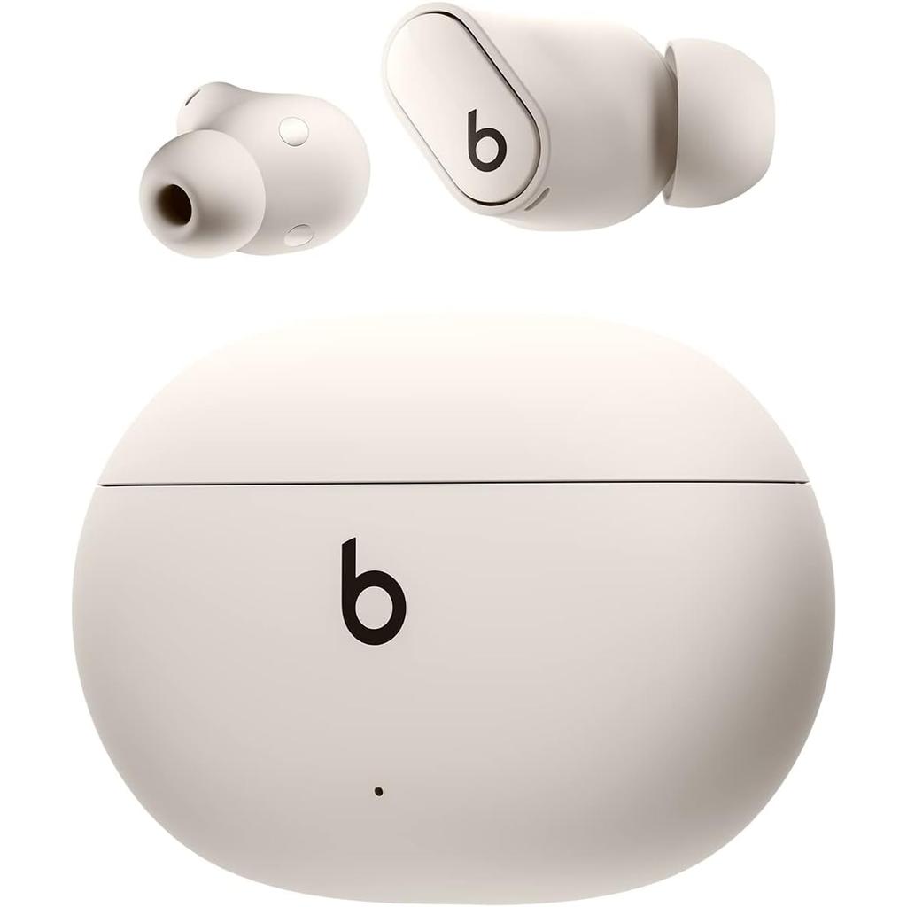 Beats Studio Buds Plus True Earbud Noise-Cancelling Bluetooth Earphones - Ivory Refurbished - Beats by Dre refurbished available on Backmarket