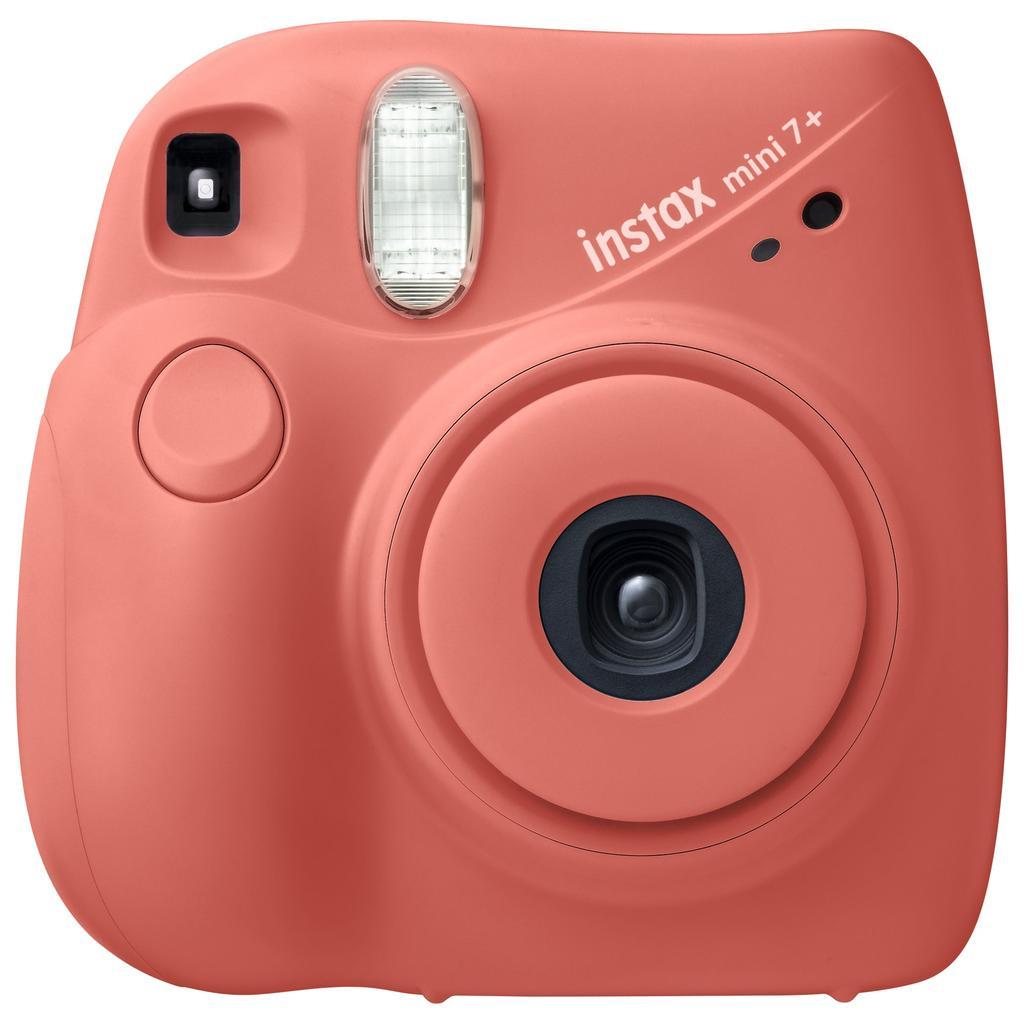 Fujifil Instax Mini 7+ Coral - Orange Refurbished - Fujifilm refurbished available on Backmarket