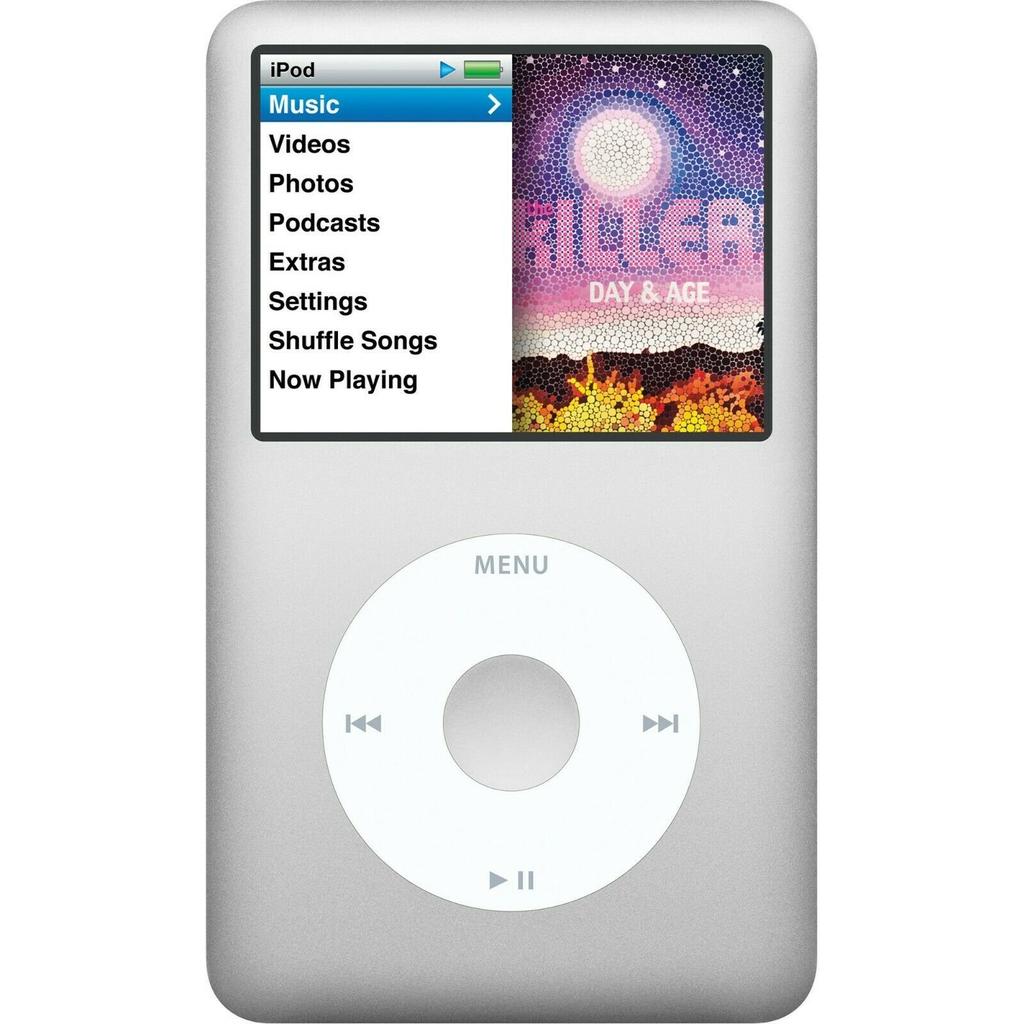 iPod classic 7 160GB - Silver Refurbished - Apple refurbished available on Backmarket
