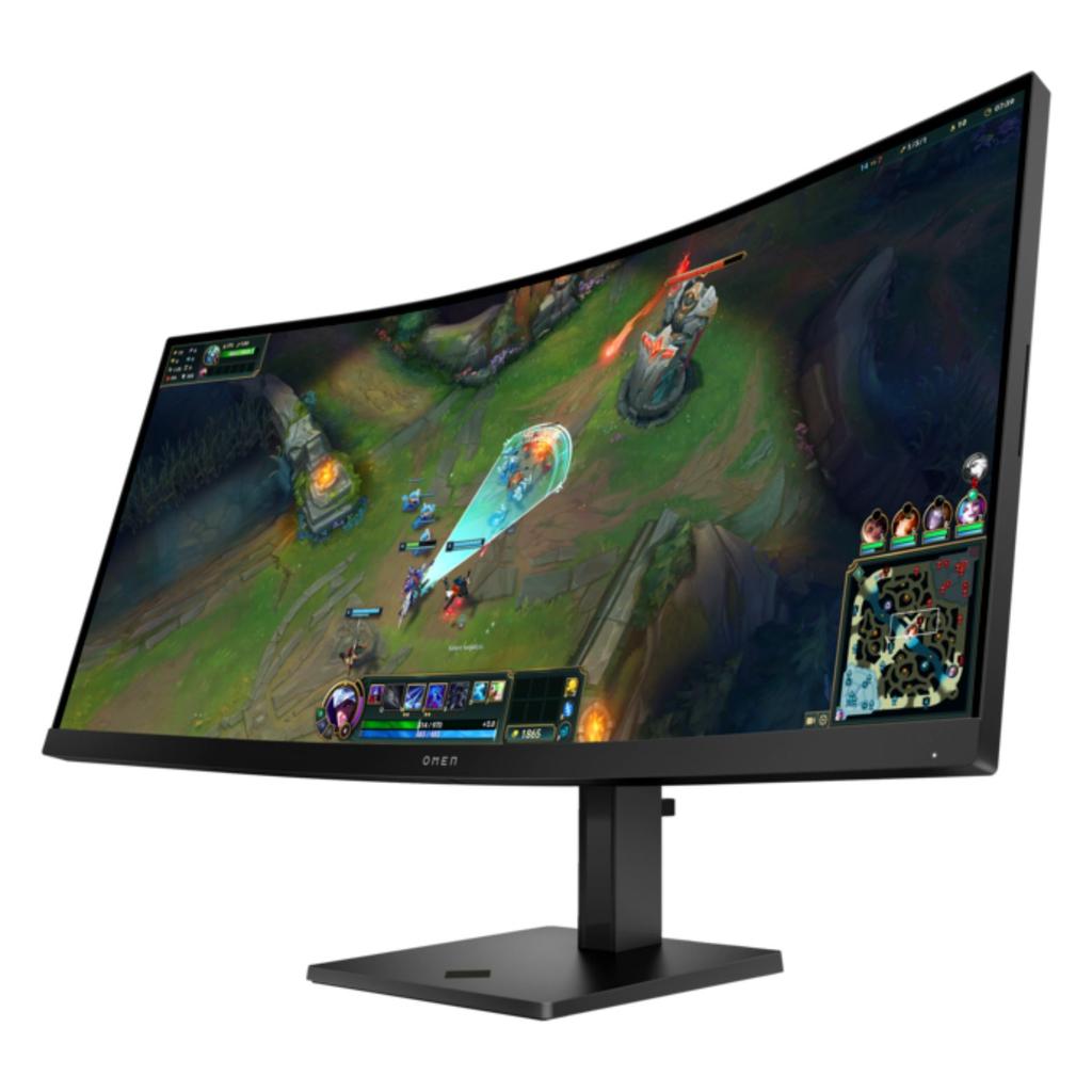 Hp 34-inch Monitor 3440 x 1440 LCD (OMEN 34c G2) Refurbished - Hewlett-Packard (ou HP en abrégé) refurbished available on Backmarket