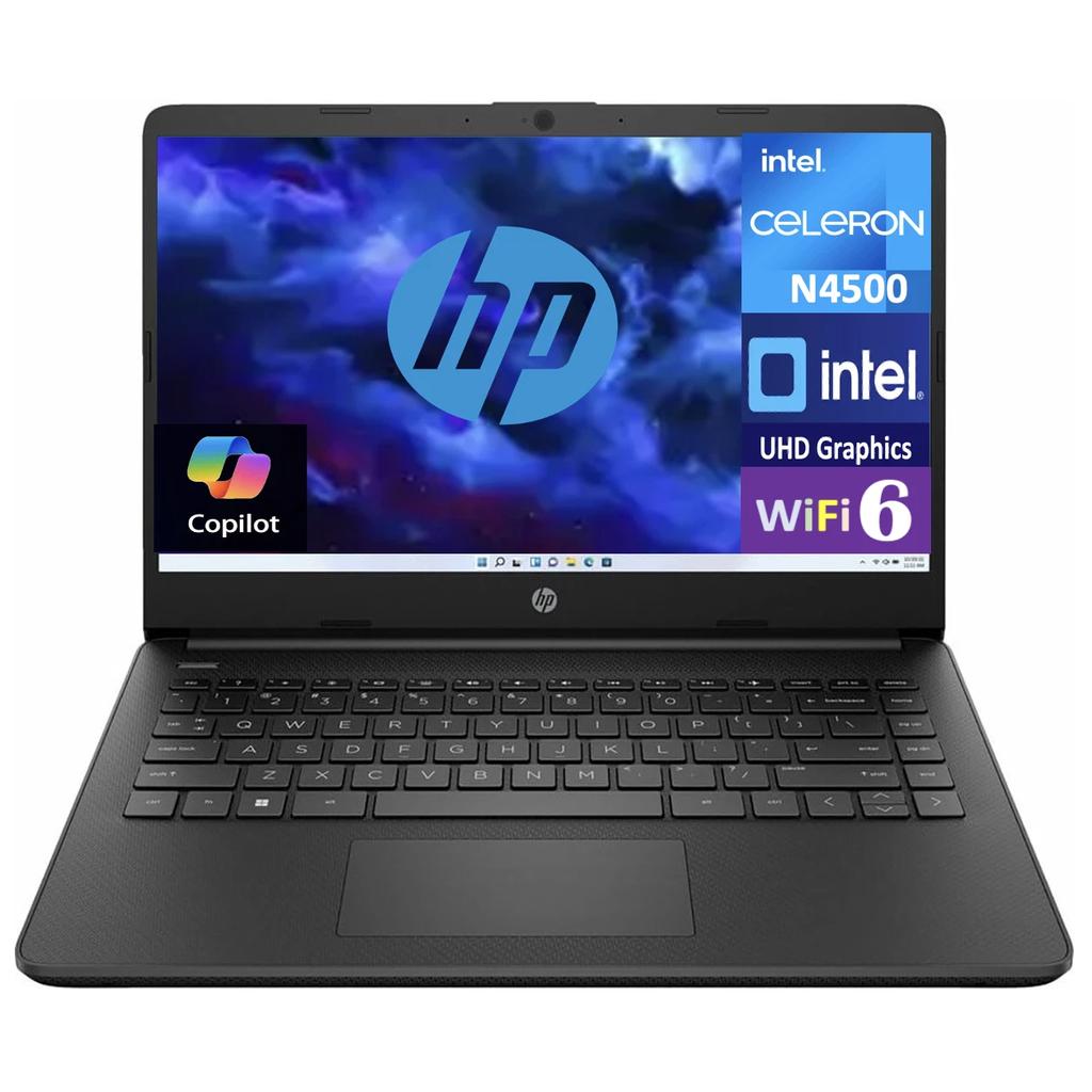 HP 14 14-inch (2022) - Celeron N4500 - 16 GB - SSD 256 GB Reconditionné - Hewlett-Packard (ou HP en abrégé) refurbished available on Backmarket
