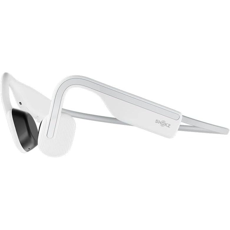 Shokz OpenMove Bone Earbud Bluetooth Earphones - White Refurbished - Shokz (also known as AfterShokz) refurbished available on Backmarket