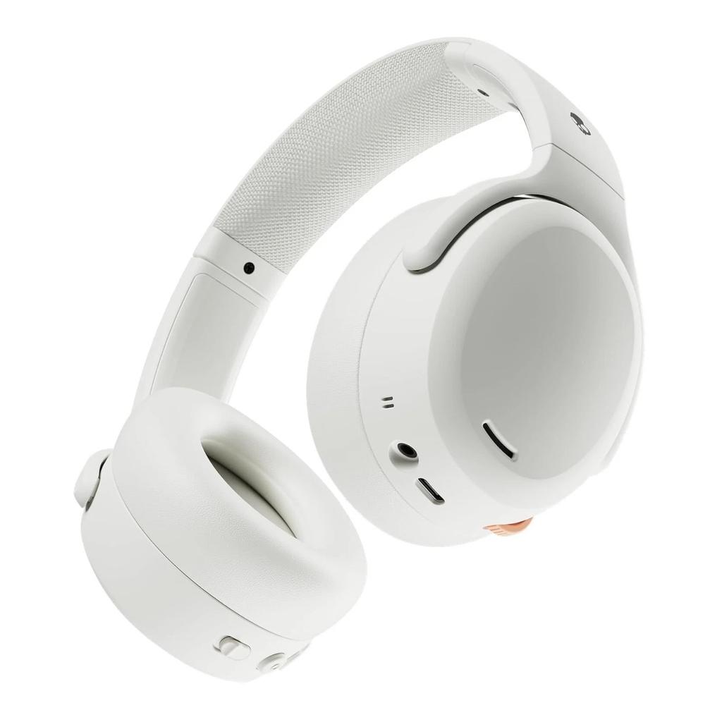 Skullcandy Crusher Noise cancelling Headphone Bluetooth with microphone - White Reconditionné - Skullcandy refurbished available on Backmarket
