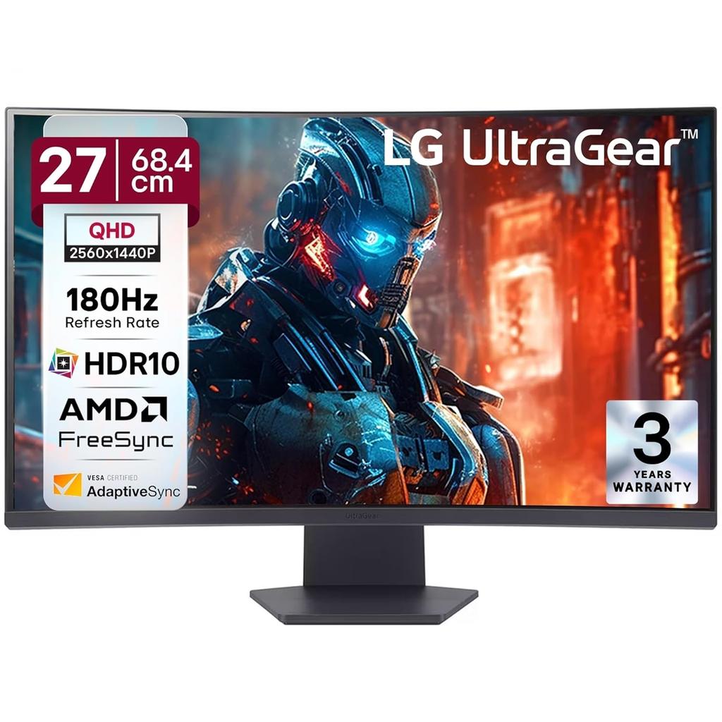 LG 27-inch Monitor 2560 x 1440 LCD (27GS60QC-B UltraGear) Reconditionné - LG Electronics refurbished available on Backmarket