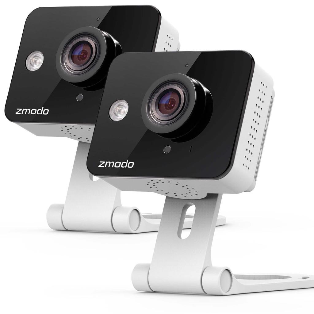 Zmodo ZM-SH75D001-WA-Q2 Camcorder - Black / White Refurbished - Zmodo refurbished available on Backmarket