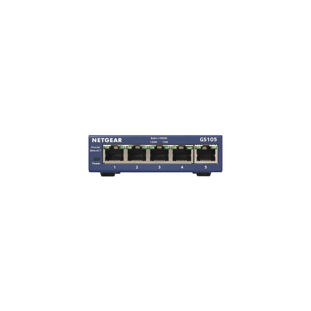 Switch Netgear Inc. GS105NA Reconditionné - Netgear refurbished available on Backmarket