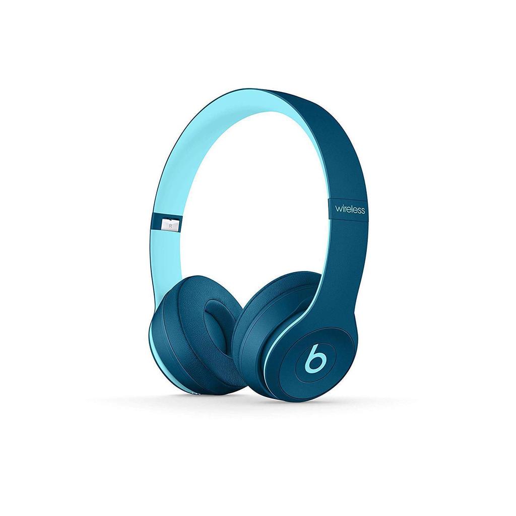 Beats By Dr. Dre Solo3 Headphone Bluetooth - Pop Blue Reconditionné - Beats by Dr. Dre refurbished available on Backmarket