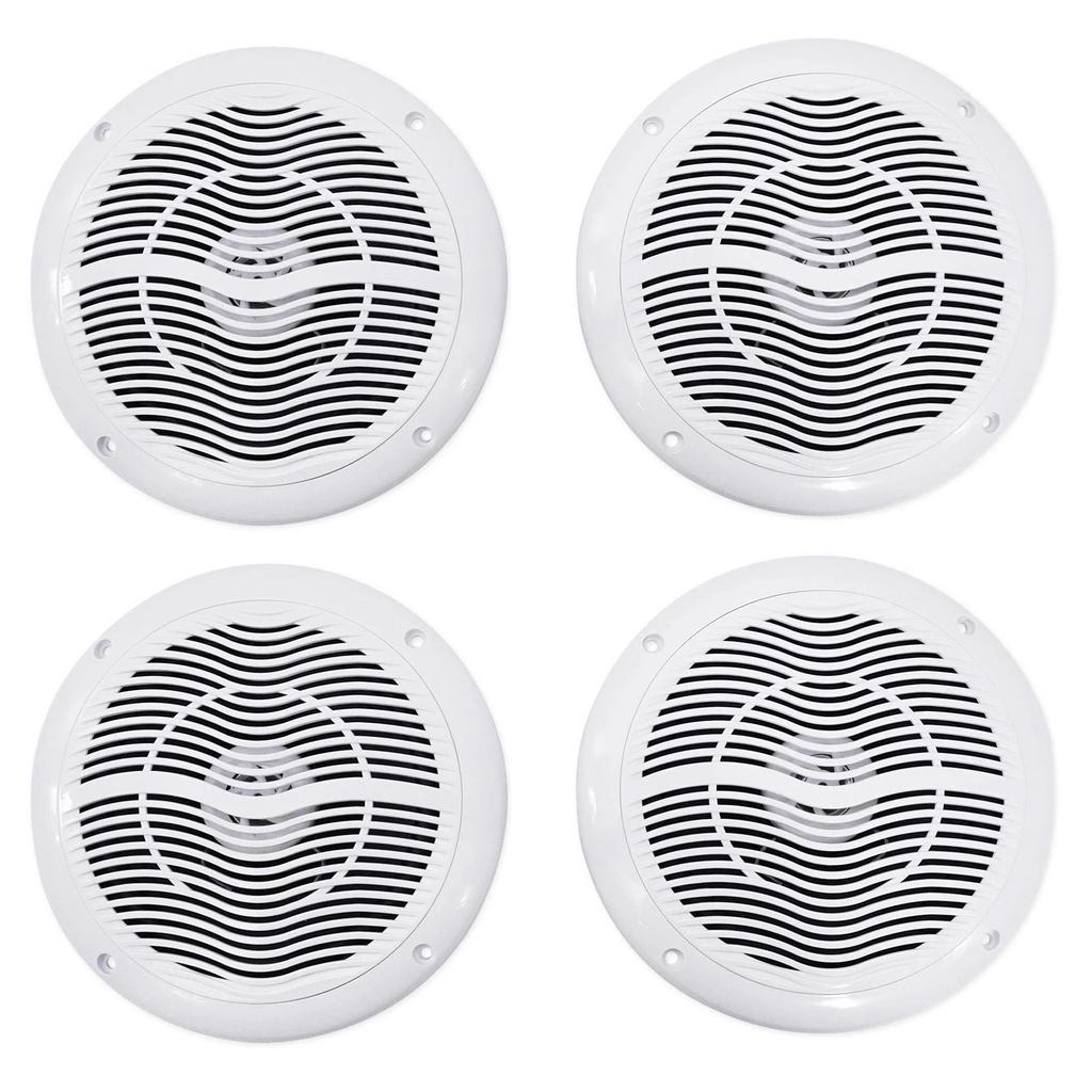 Rockville RMC65W Bluetooth speakers - White Refurbished - Rockville (Note : Rockville est une marque connue, mais pas refurbished available on Backmarket