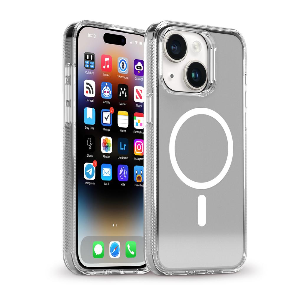 iPhone 15 Plus case - Plastic - Clear Refurbished - N/A (ou "Xbase" si cela fait référence refurbished available on Backmarket