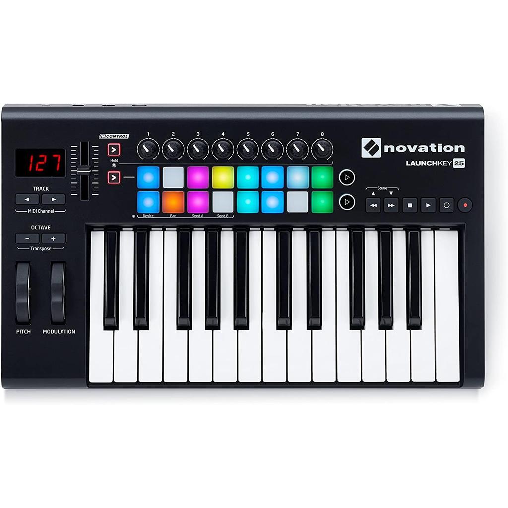 Novation Launchkey 25 MK2 audio accessories Reconditionné - Novation refurbished available on Backmarket