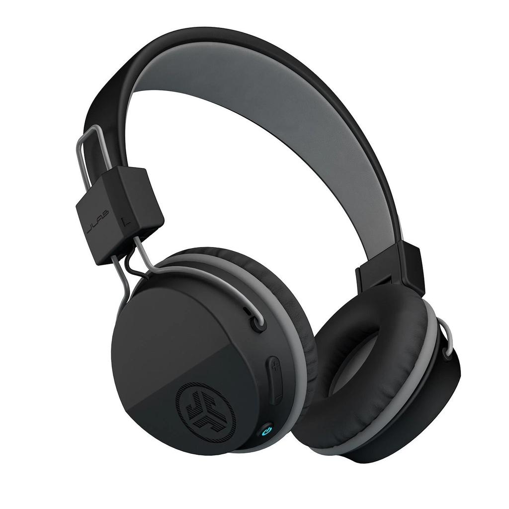Jlab Neon Wireless On-Ear Headphones Noise cancelling Gaming Headphone Bluetooth with microphone - Black Refurbished - JLab Audio refurbished available on Backmarket