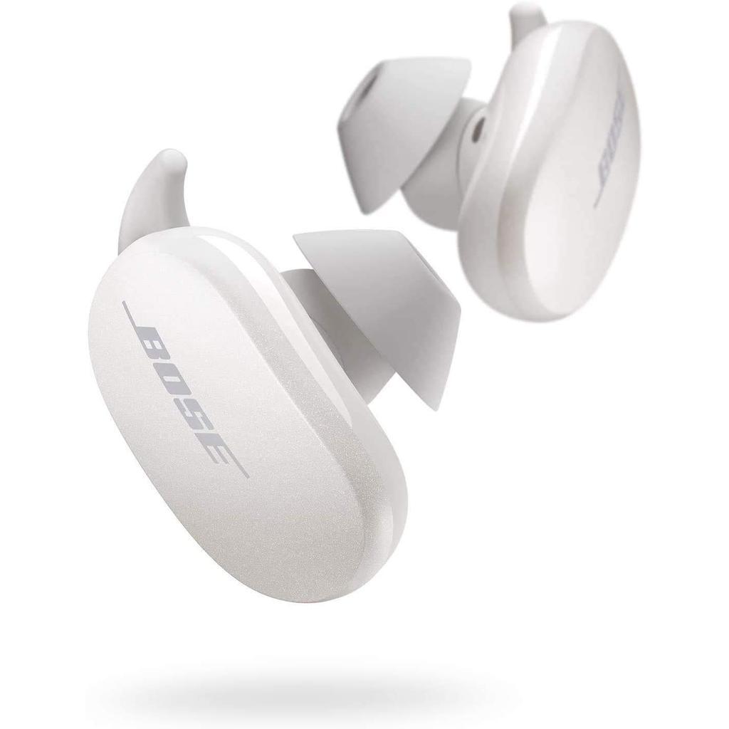 Bose Quietcomfort Earbud Noise-Cancelling Bluetooth Earphones - White Refurbished - Bose refurbished available on Backmarket