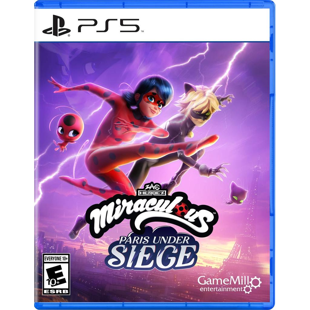 Miraculous Paris Under Siege - PlayStation 5 Refurbished - GameMill Entertainment refurbished available on Backmarket