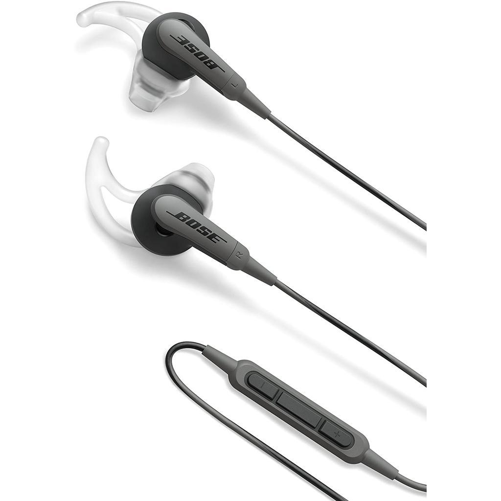 Bose SoundSport Headphone with microphone - Gray Refurbished - Bose refurbished available on Backmarket