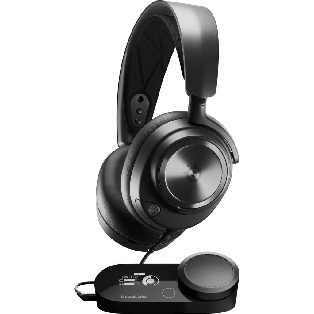 Steelseries Nova Pro Noise cancelling Gaming Headphone with microphone - Black Reconditionné - SteelSeries refurbished available on Backmarket