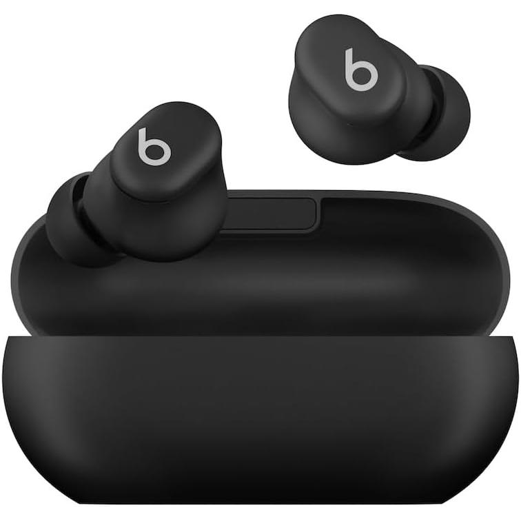 Beats Solo Buds Earbud Noise-Cancelling Bluetooth Earphones - Matte Black Refurbished - Beats by Dre refurbished available on Backmarket