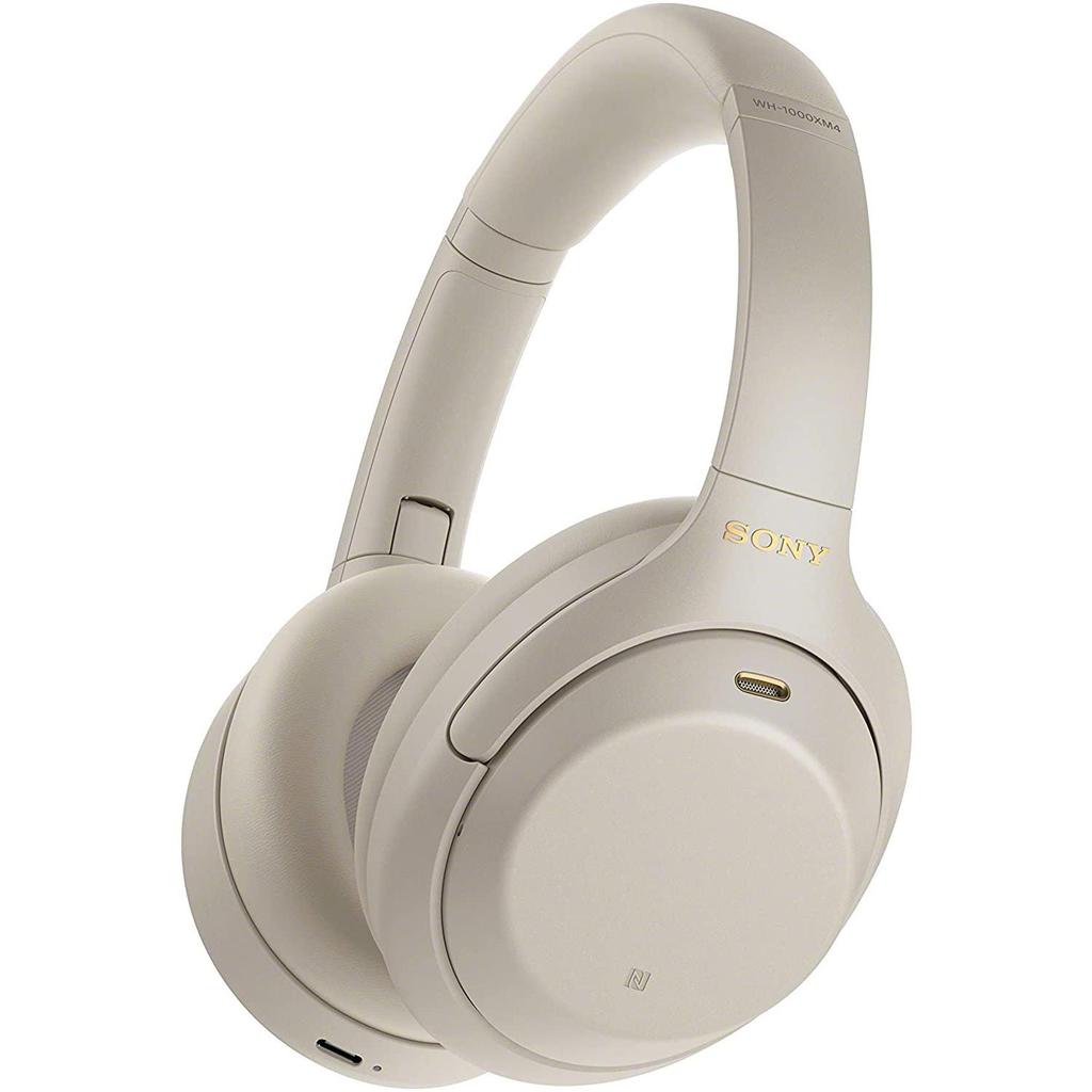 Sony WH1000XM4 Noise cancelling Headphone Bluetooth with microphone - Silver Refurbished - Sony refurbished available on Backmarket