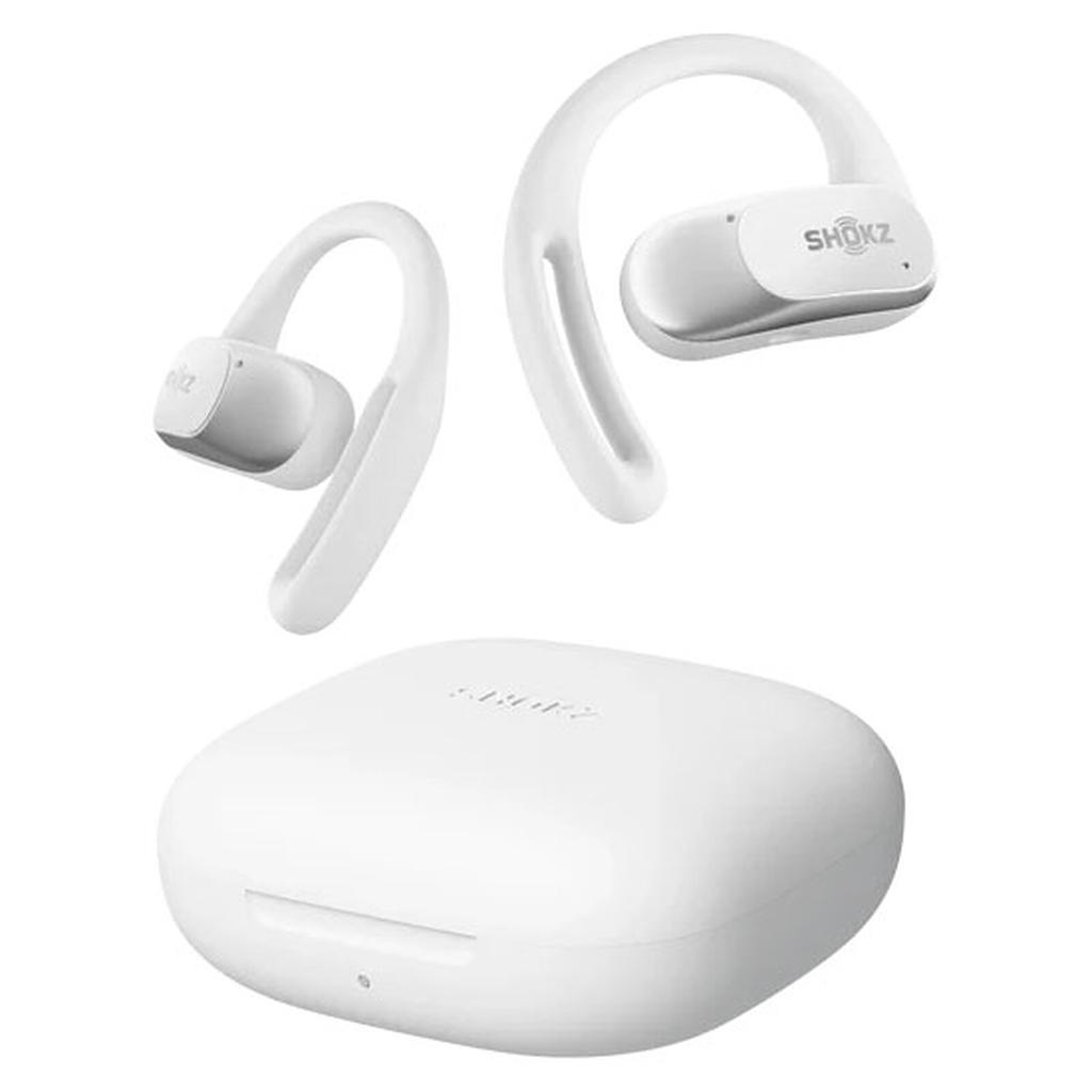 Shokz OpenFit Air Earbud Bluetooth Earphones - White Refurbished - Shokz (also known as AfterShokz) refurbished available on Backmarket