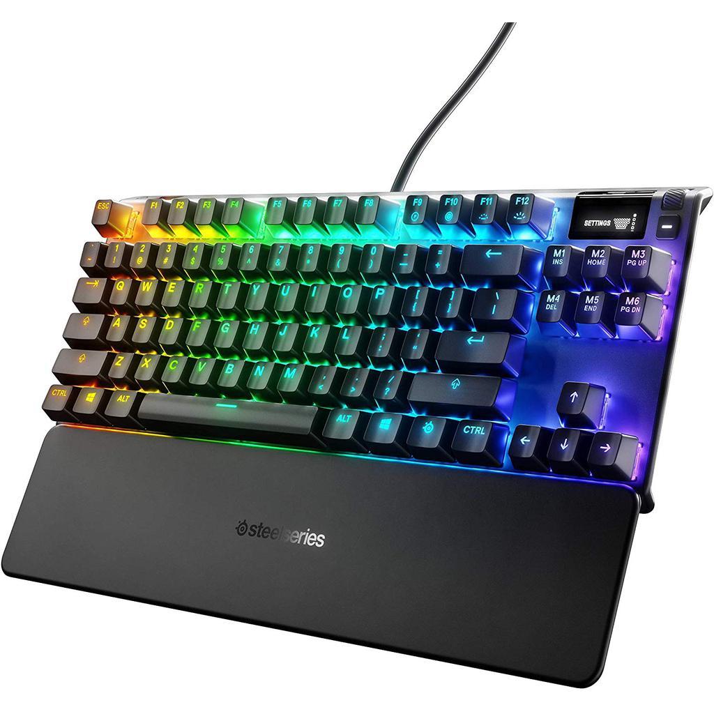 Buy Steelseries Keyboard QWERTY Backlit Keyboard Apex Pro TKL Reconditionné - $118.00 Steelseries Keyboard QWERTY Backlit Keyboard Apex Pro TKL Reconditionné - SteelSeries refurbished available on Backmarket