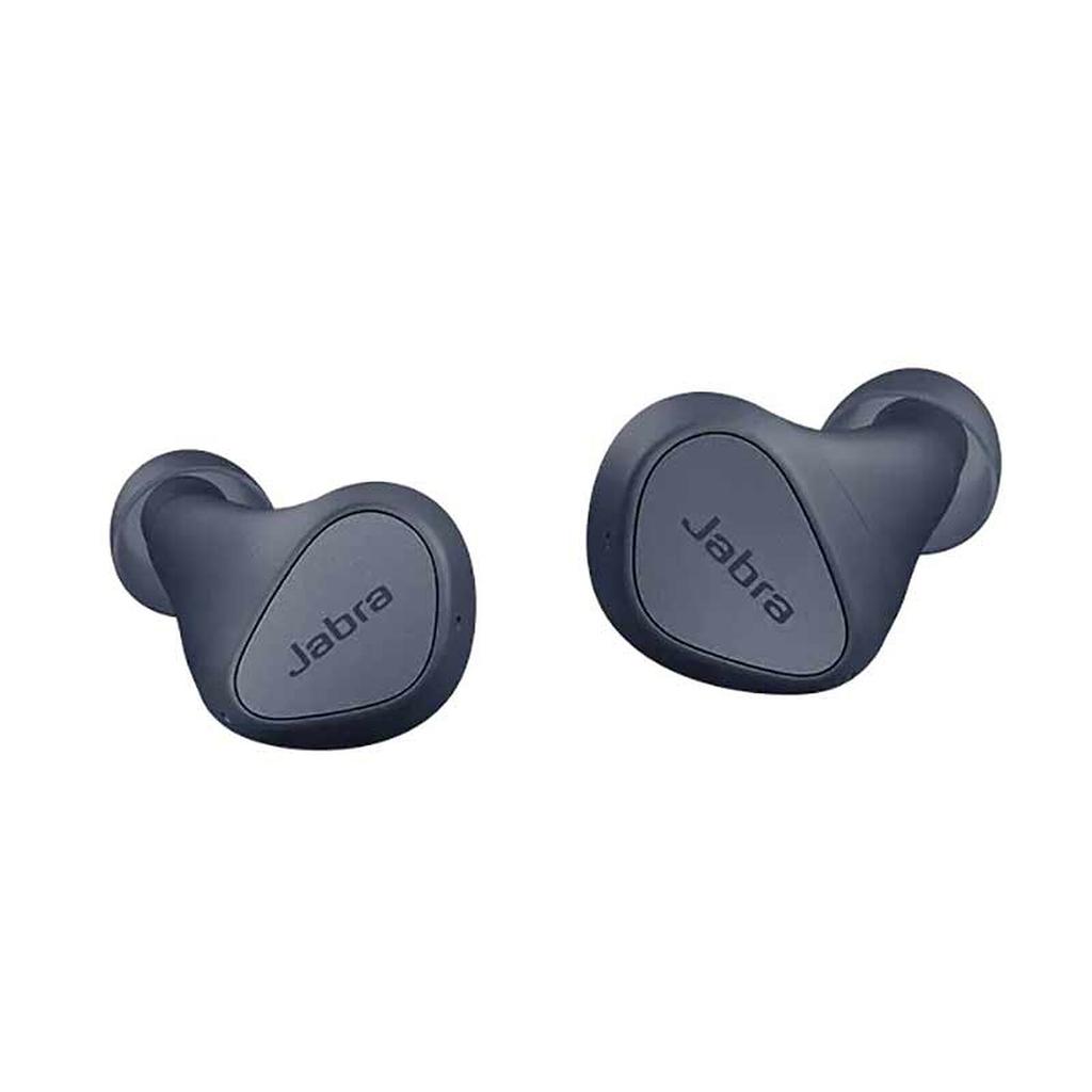 Jabra Elite 3 Earbud Noise-Cancelling Bluetooth Earphones - Blue Refurbished - Jabra refurbished available on Backmarket