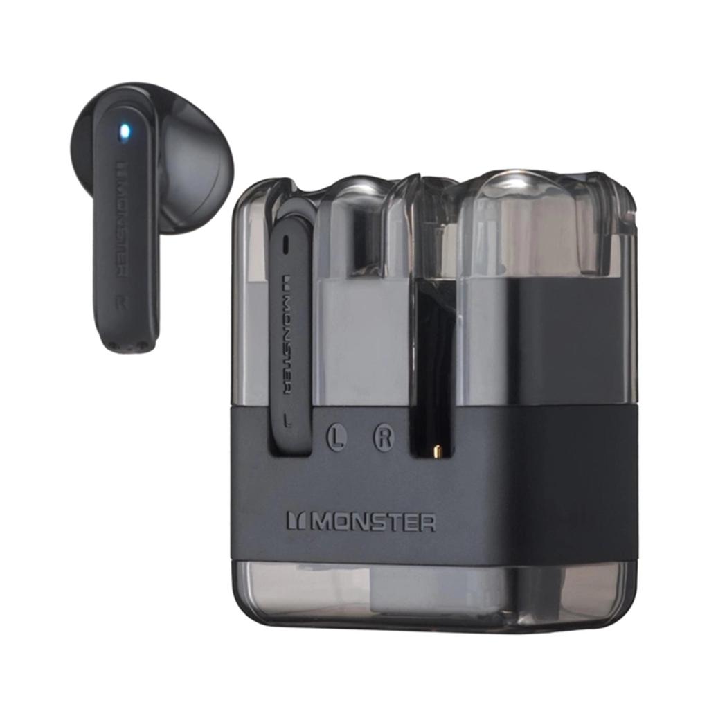 Monster AirMars XKT12 Earbud Noise-Cancelling Bluetooth Earphones - Black Refurbished - Monster Energy refurbished available on Backmarket