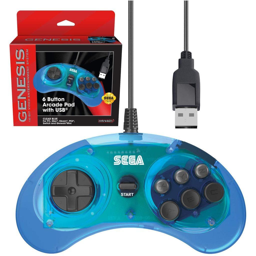 Retro-Bit Sega Genesis Mini controller RB-SGA-034 Refurbished - Retro-Bit refurbished available on Backmarket
